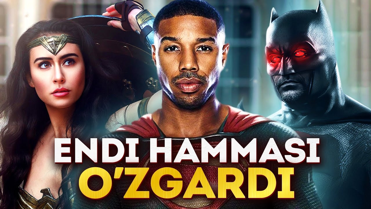 "DC" kino olamida endi hammasi o'zgaradimi? (Video)