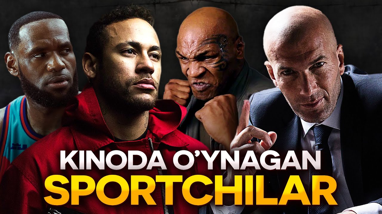 Kinoda o'ynagan mashhur sportchilar (Video)