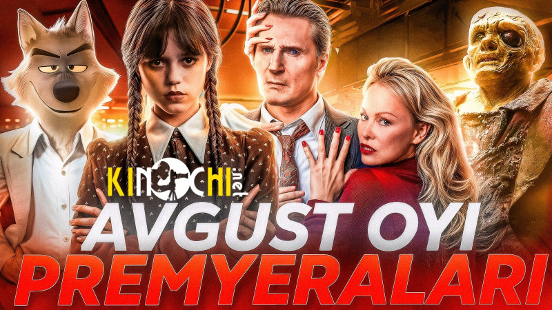 Avgust oyidagi premyeralar O'zbek tilida Wednesday 2 mavsumi, Yomon yigitlar 2 ...
