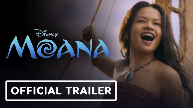 Moana kinosi jonli filmi birinchir rasmiy treyleri chiqdi