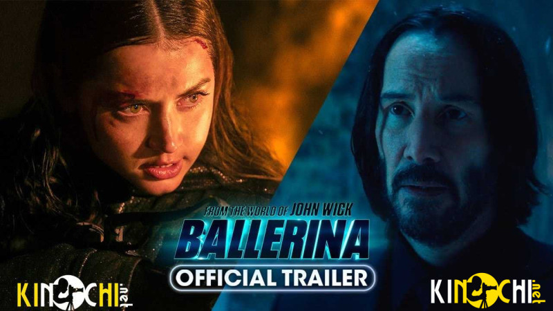 Balerina filmi Ballerina Jon Uik oxirgi rasmiy treylerini tomosha qiling