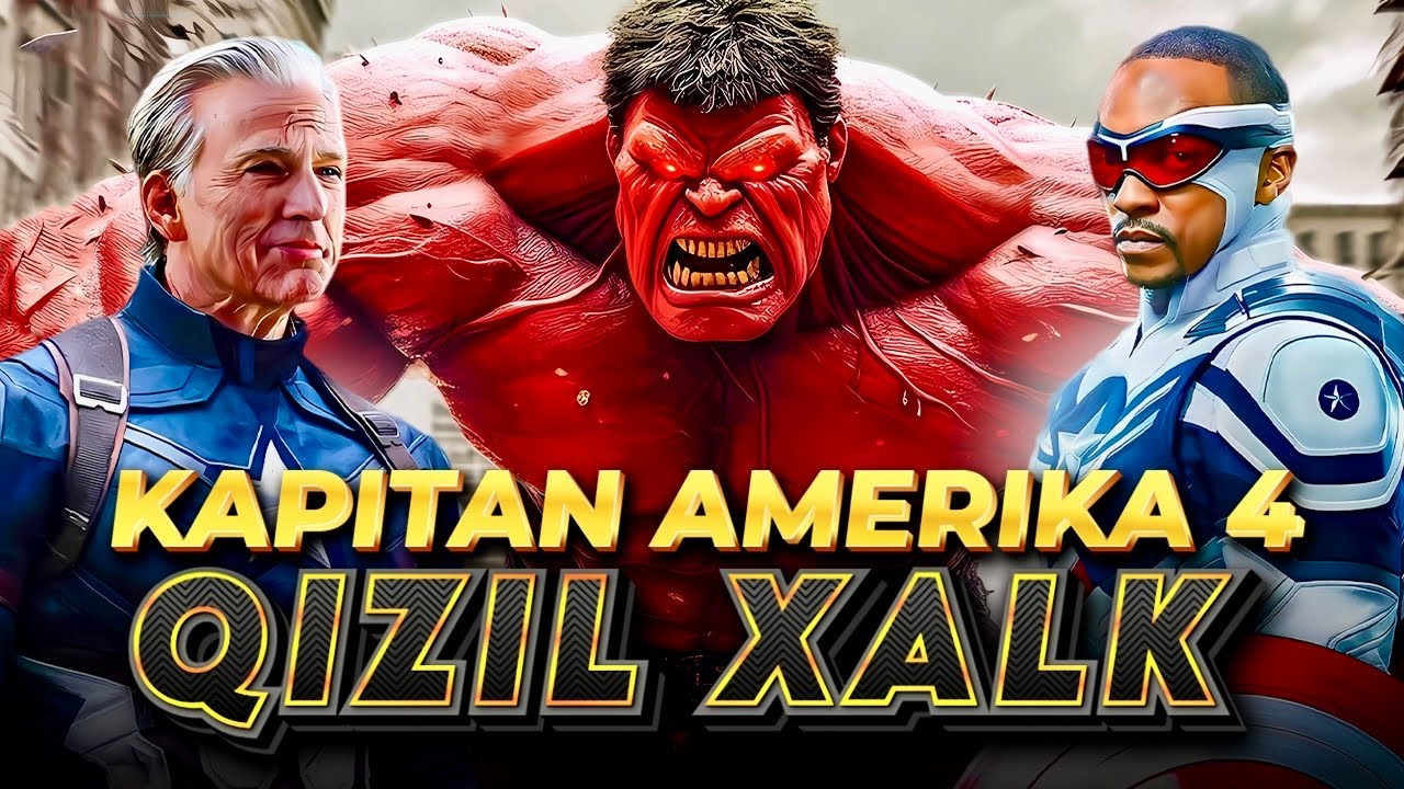 Kapitan Amerika 4 filmida, Qizil Halkni  ko'ramizmi?(Video)