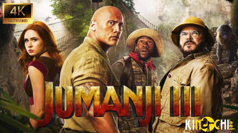Jumanji 3 Jumanji: Ochiq dunyo filmidan birinchi rasmiy treyler namoyish qilindi